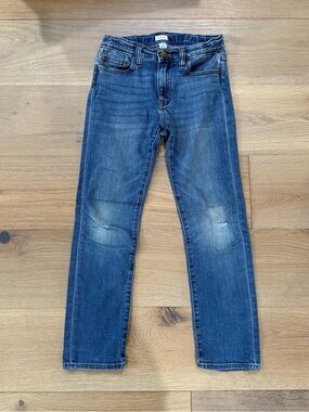 Crewcuts medium wash jeans boys size 10 stretch